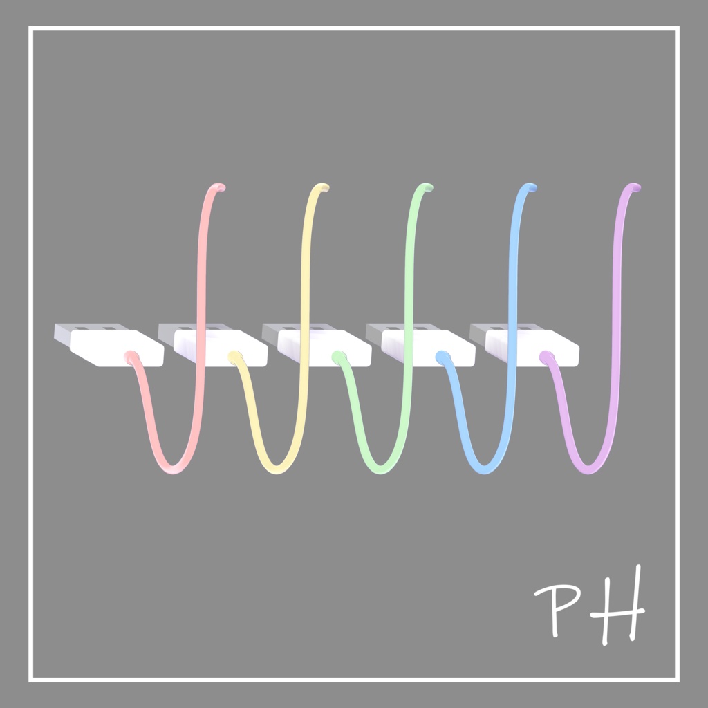 【 𝐀𝐎𝐏𝐎𝐍 】USB Tail, USB テール