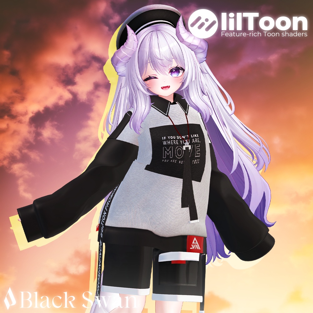 【Airi対応】 Black Swan ㅡ 【 VRChat 】