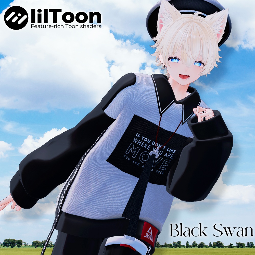  【 彼方対応 】 Black Swan ㅡ 【 VRChat 】