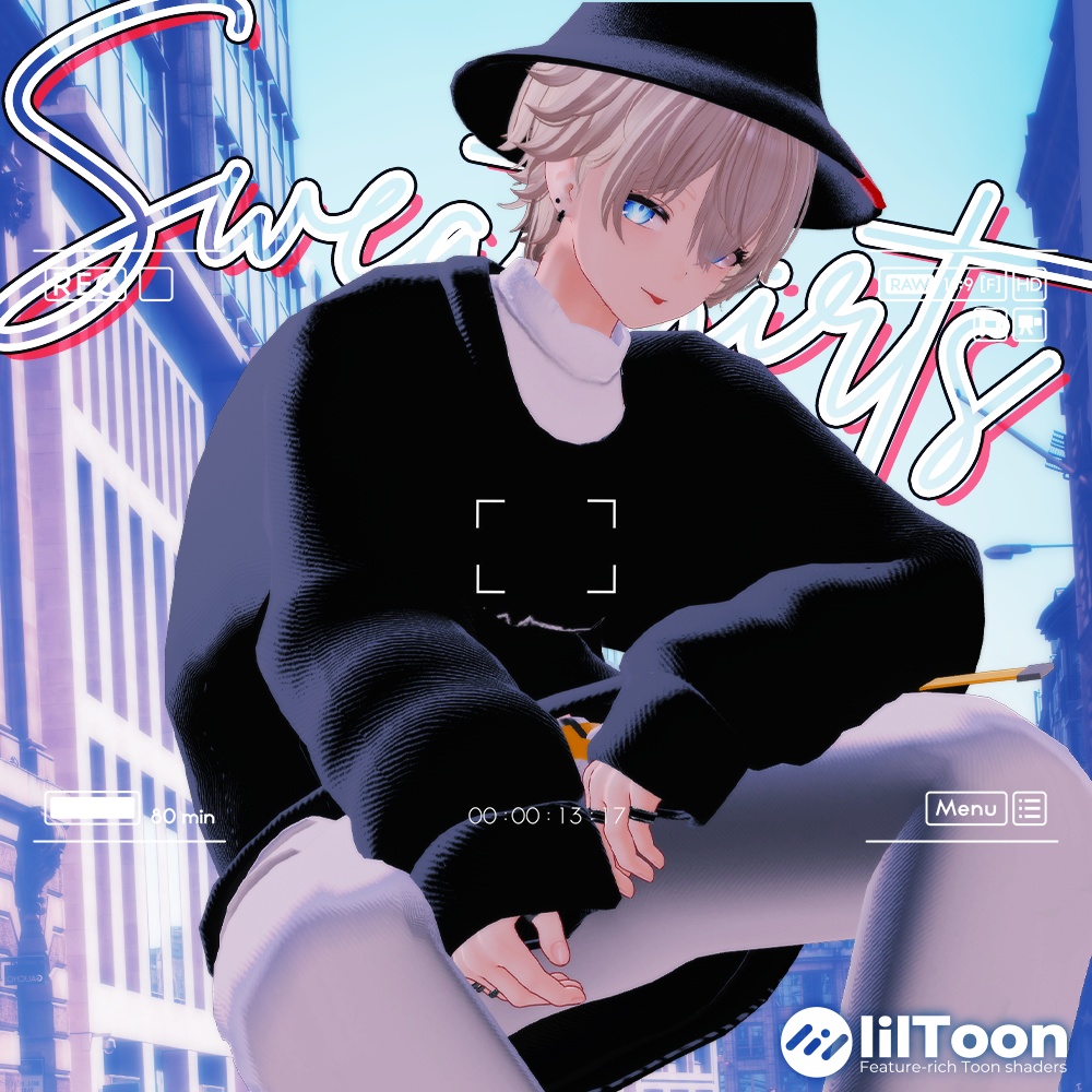 【 彼方対応 】 スウェットシャツ, Sweatshirts ㅡ 【 VRChat 】
