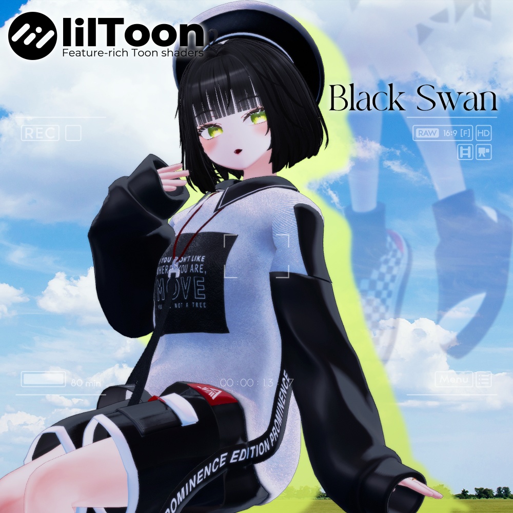  【 キシャ対応 】🖤 Black Swan ㅡ 【 VRChat 】