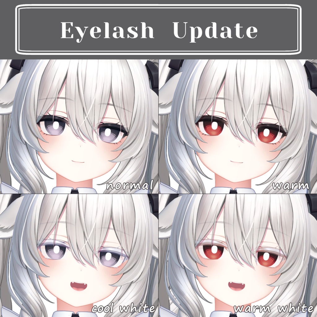 【ミルティナ】 Eye & Make up+Face animation