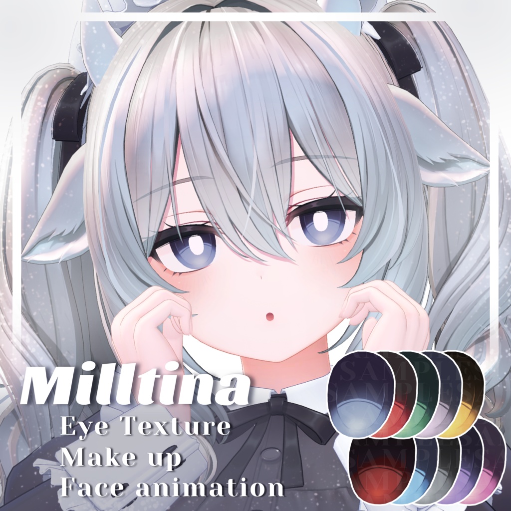 【ミルティナ】 Eye & Make up+Face animation