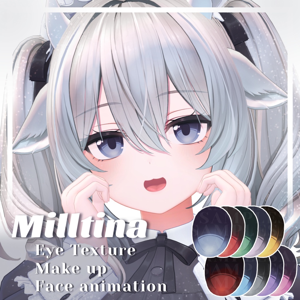 【ミルティナ】 Eye & Make up+Face animation