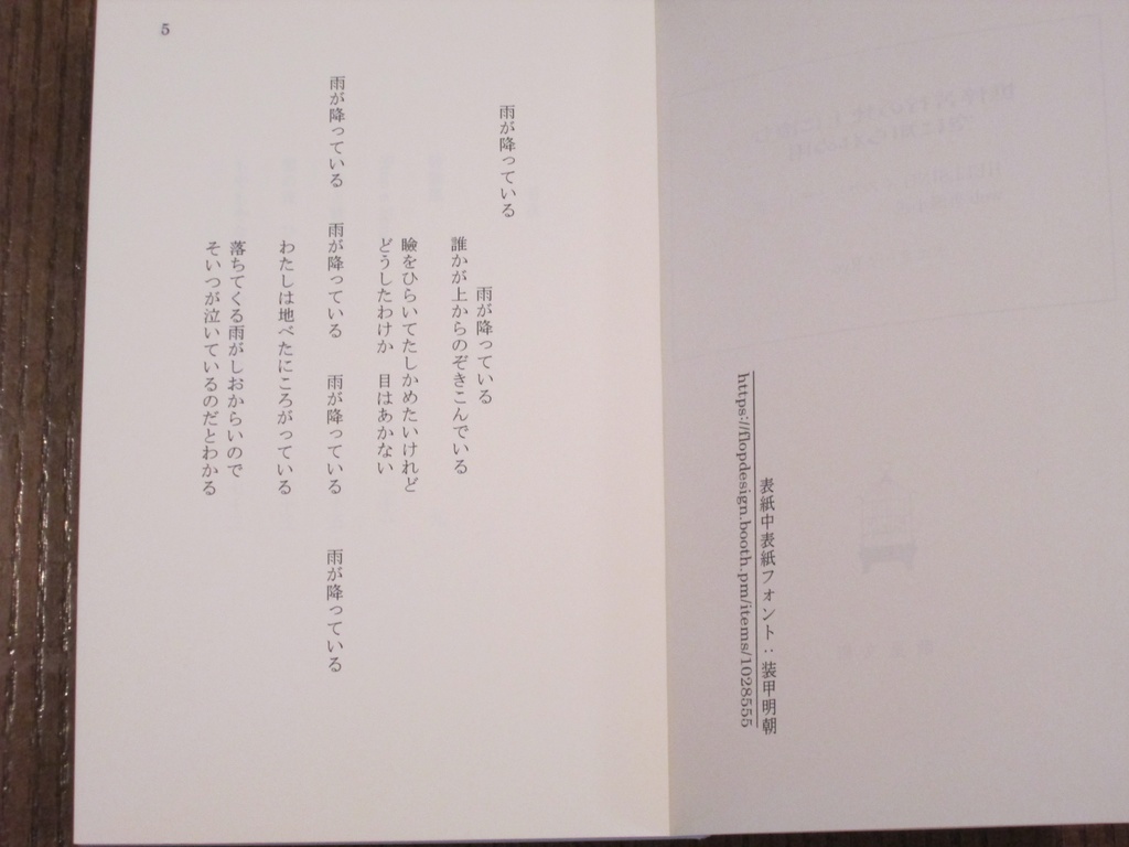 憔悴苦行の梵土に滲む空に知られぬ雨