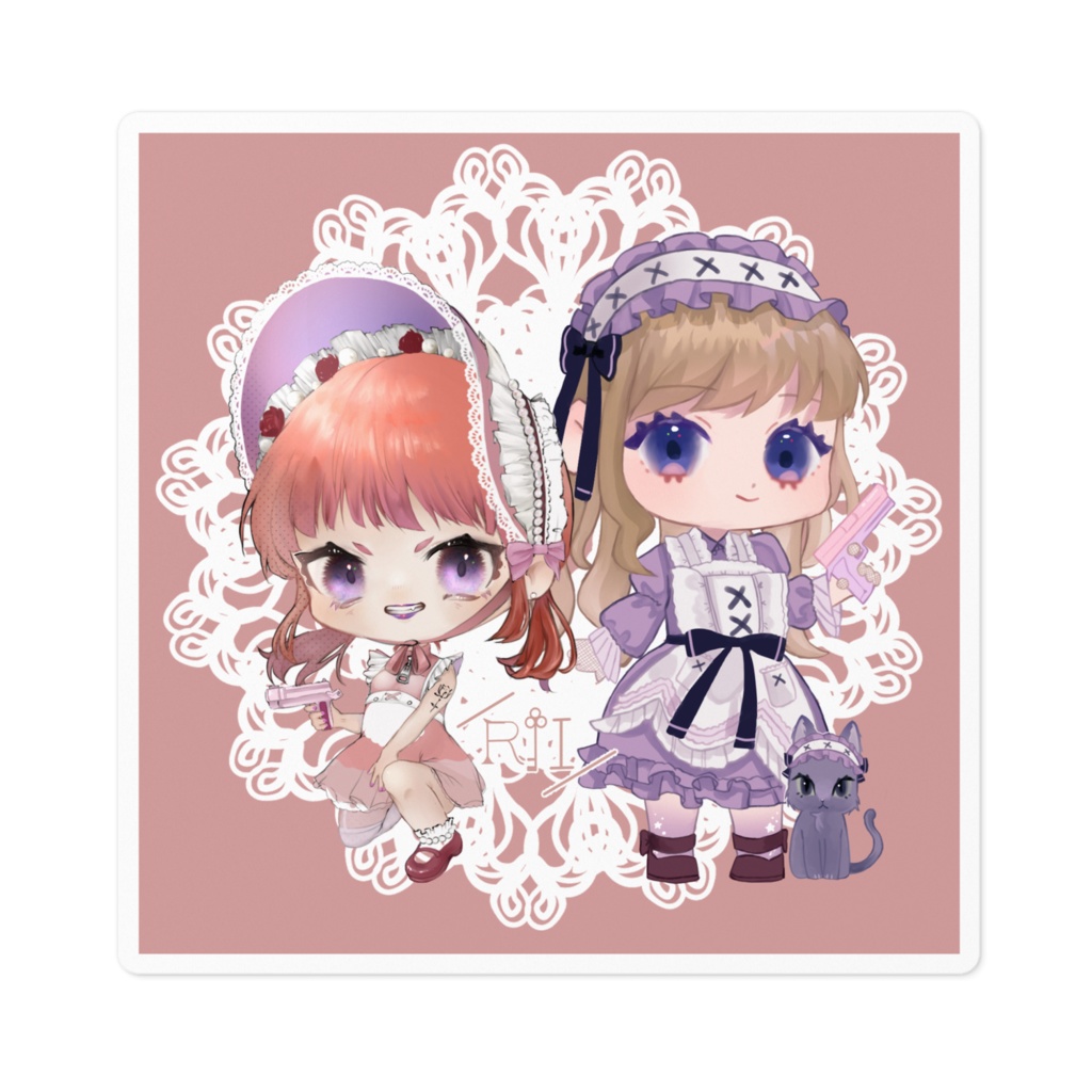 💟ステッカー