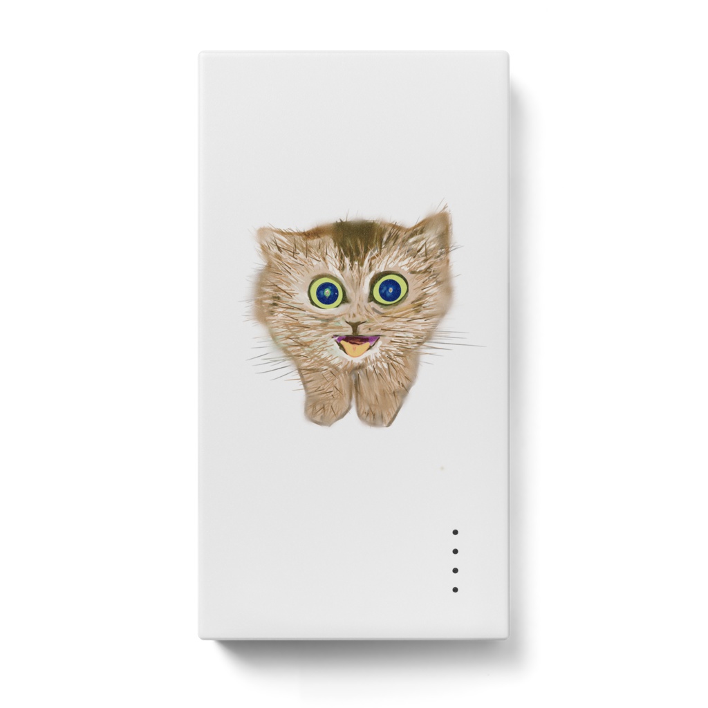 子猫のモバイルバッテリー