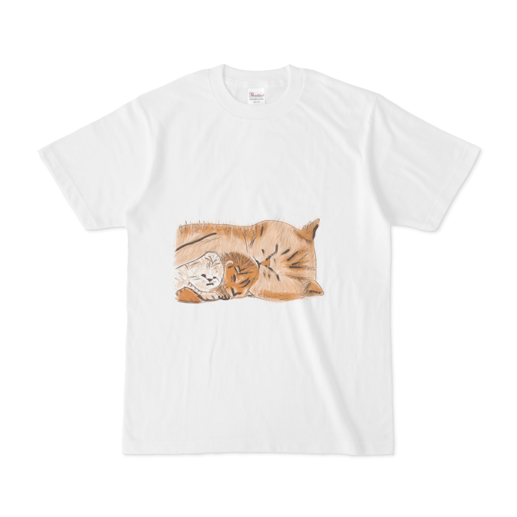 猫の親子のtシャツ