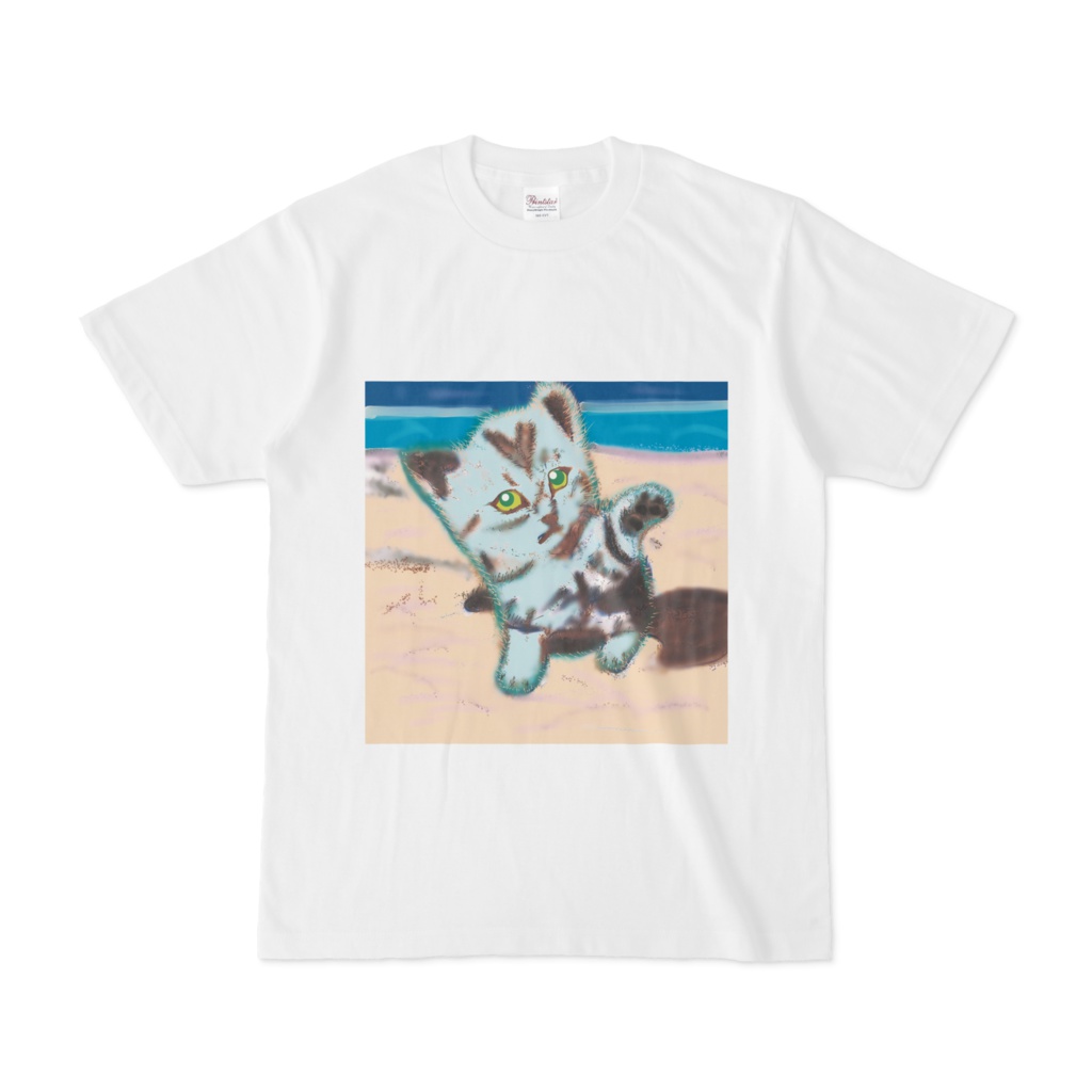 猫のパンチのtシャツ