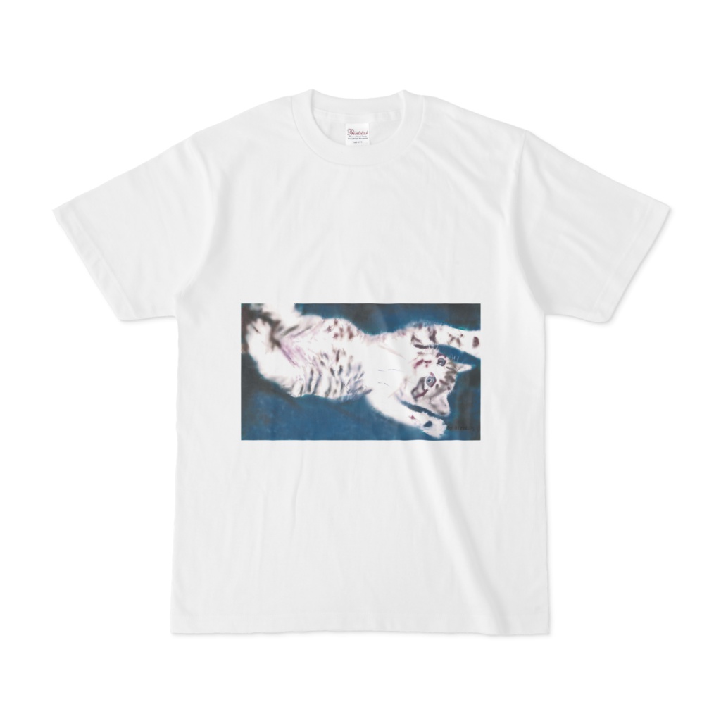 ペルシャ子猫のtシャツ