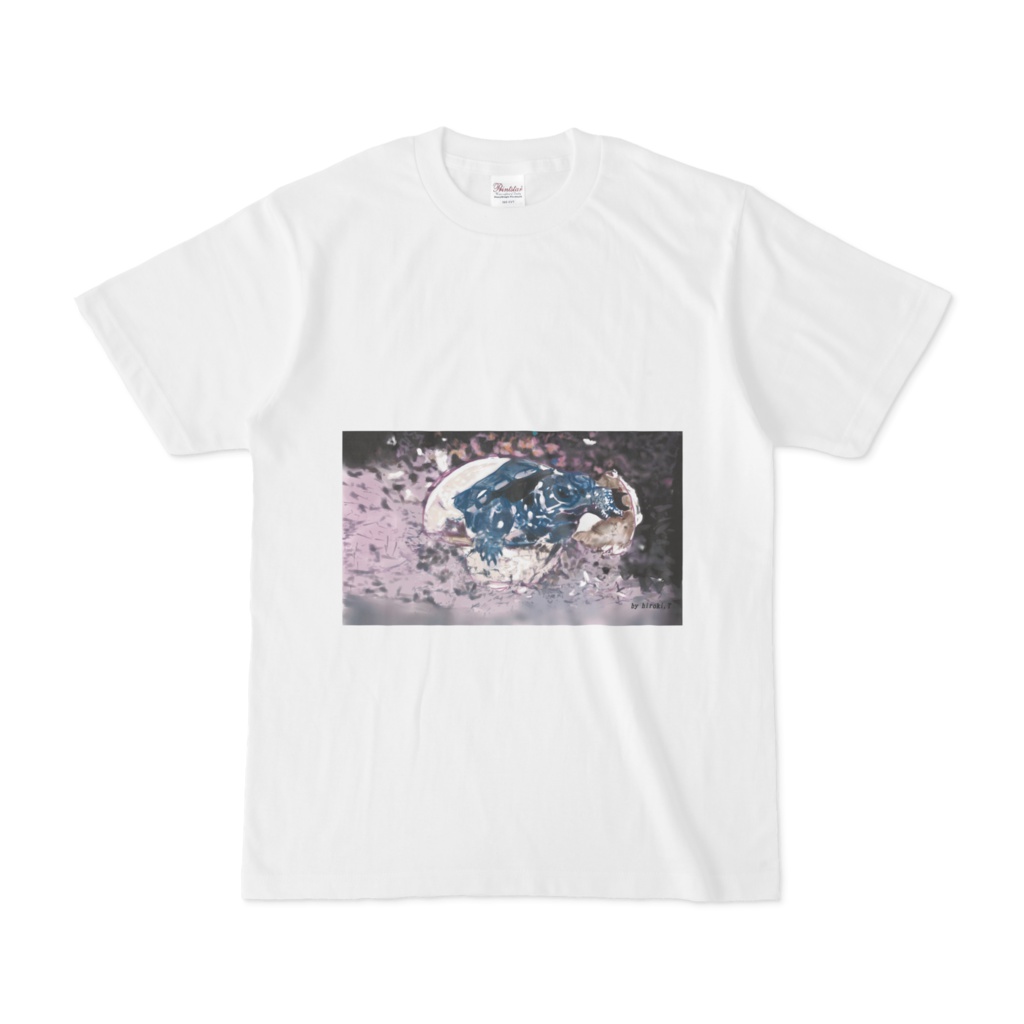 カメの孵化のtシャツ