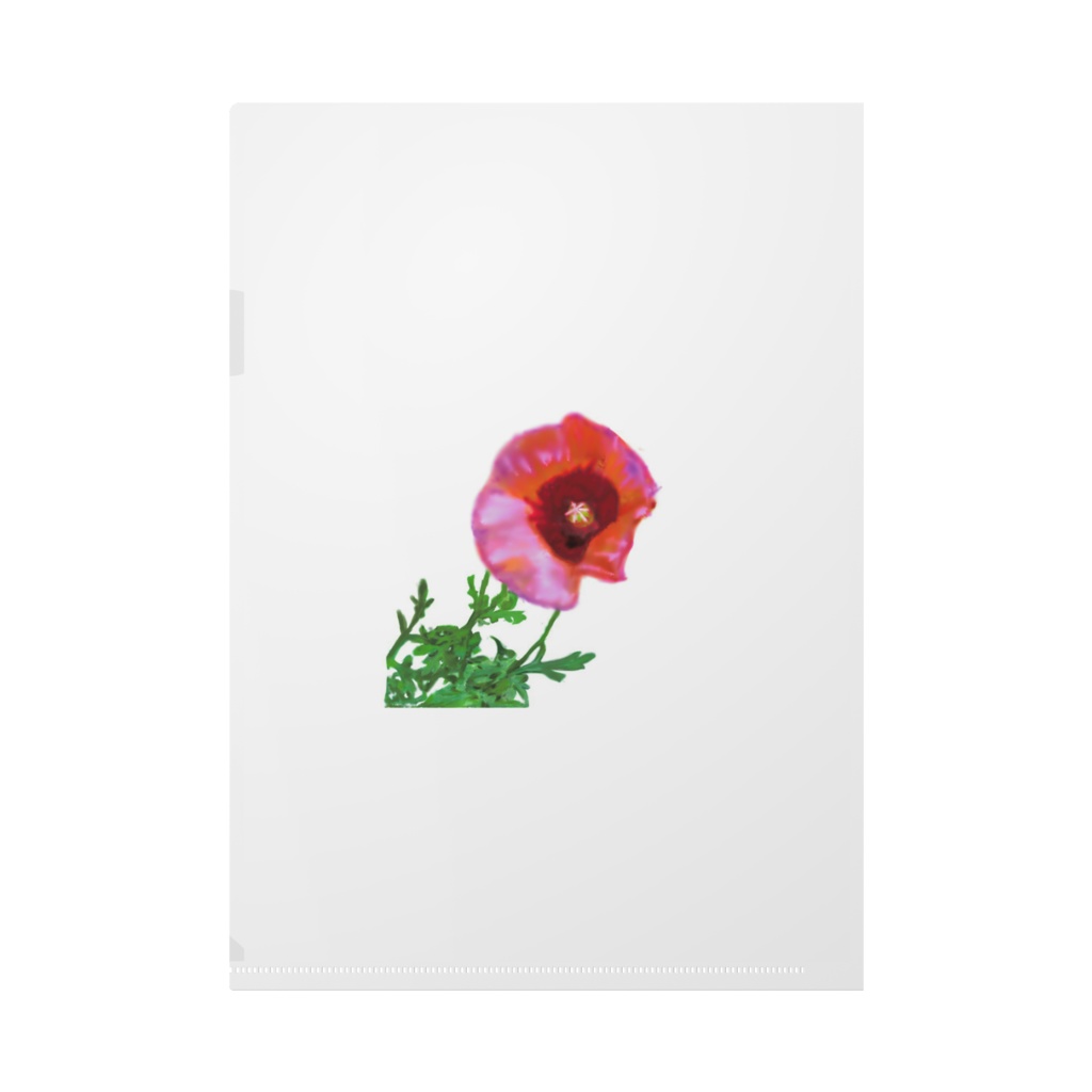 タンポポとポピーのクリアーケース