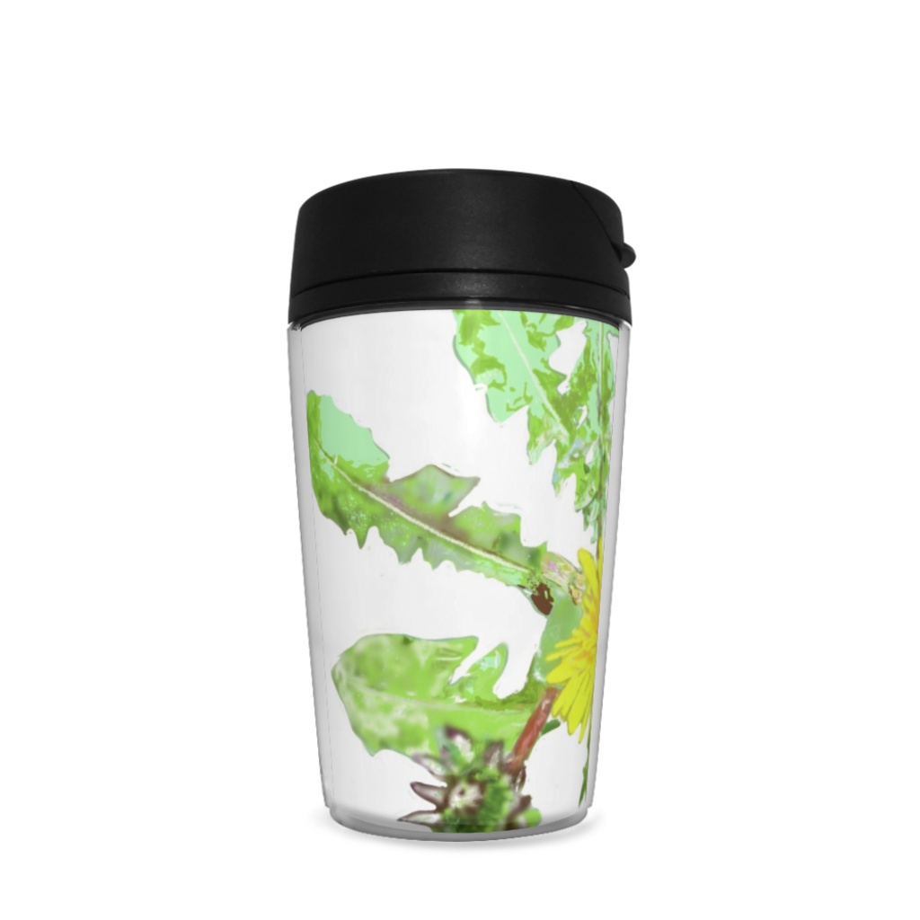 1輪のタンポポのタンブラー