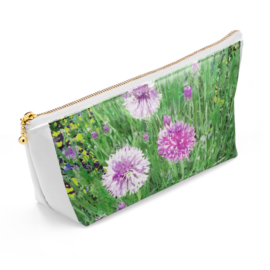 ガーベラのポーチ