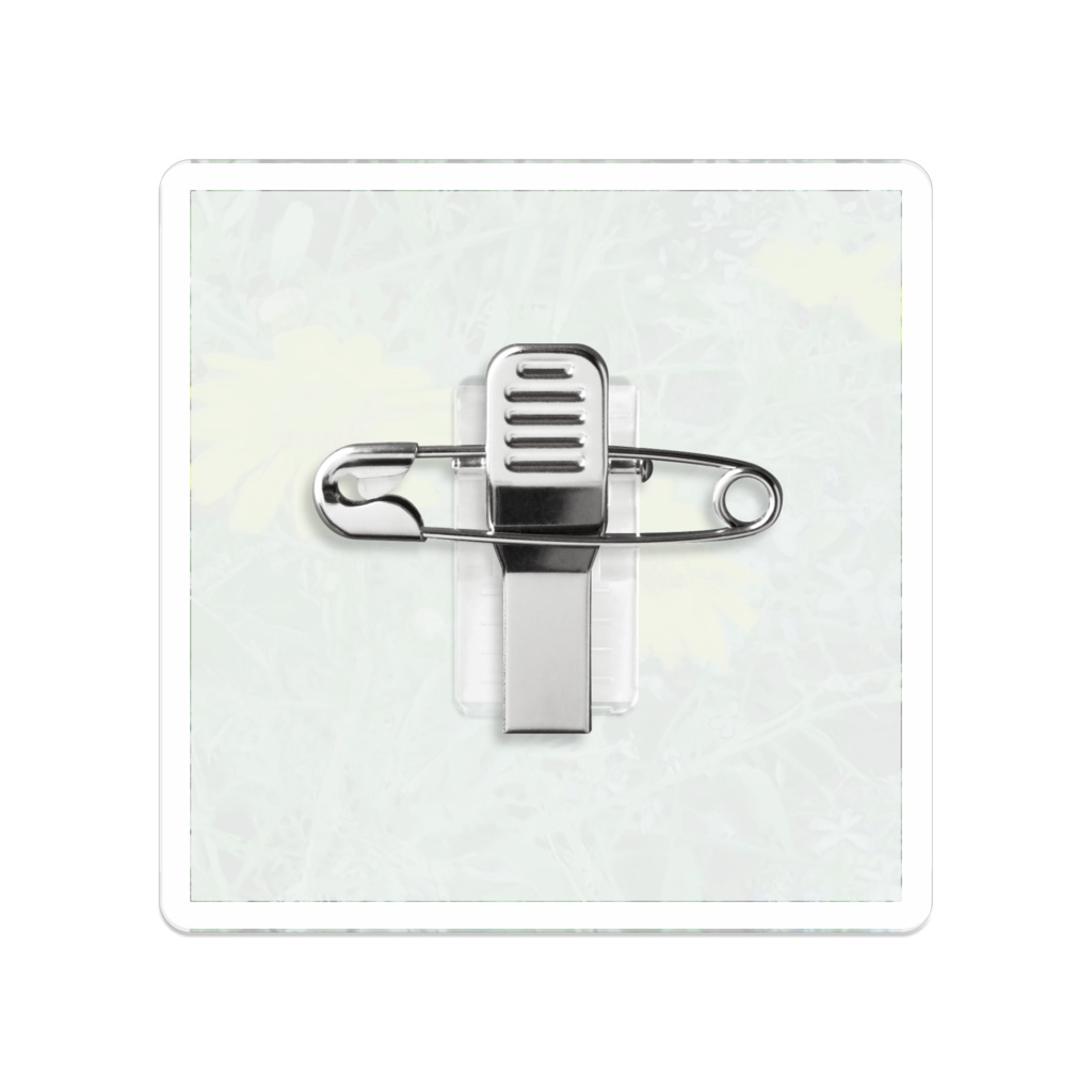 ダールベルグデージーのアクリルバッチ