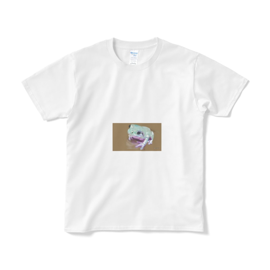 カエルのtシャツ―白