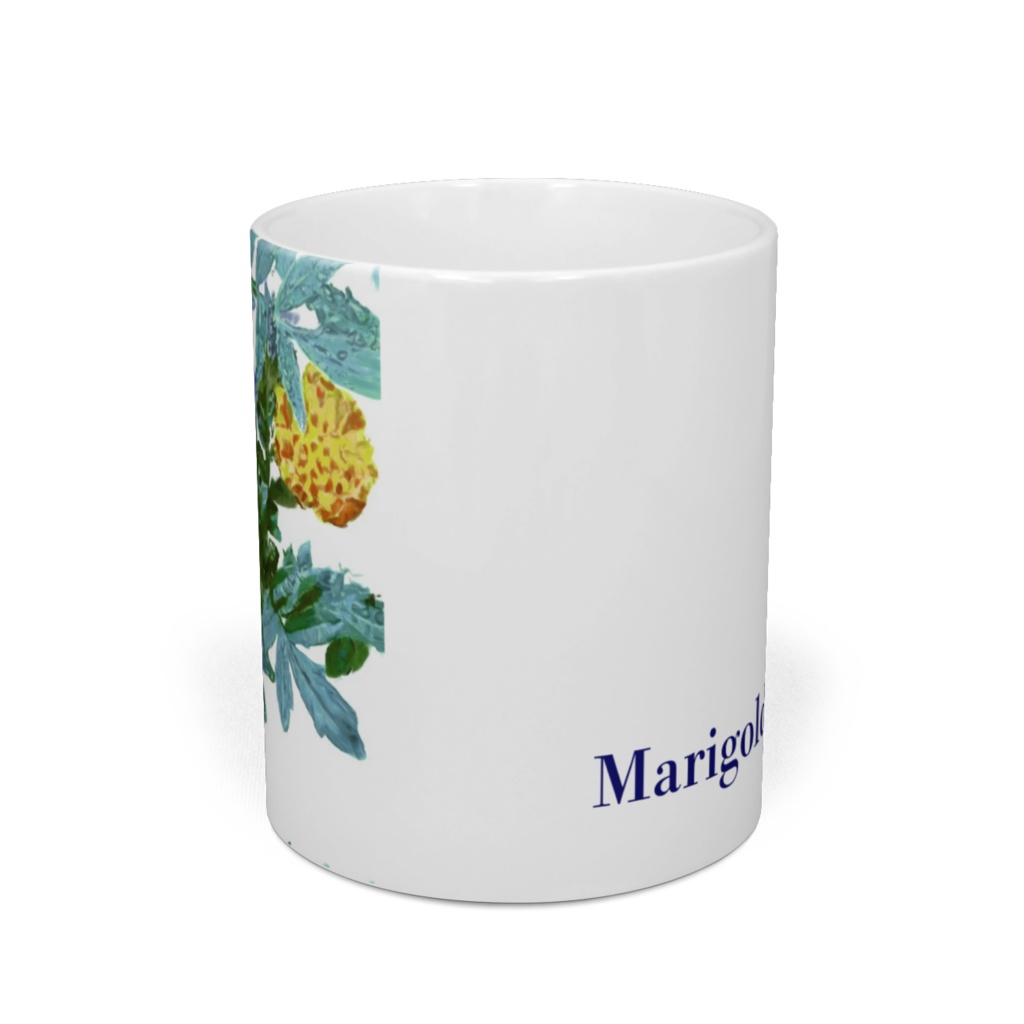 マリーゴールドのマグカップ
