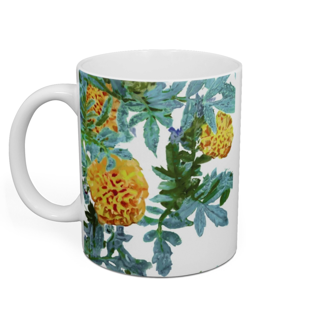 マリーゴールドのマグカップ