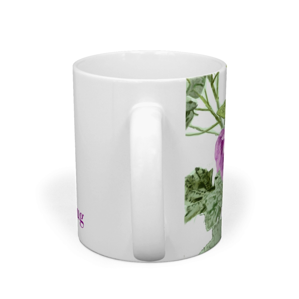 タチアオイ(立葵)のマグカップ