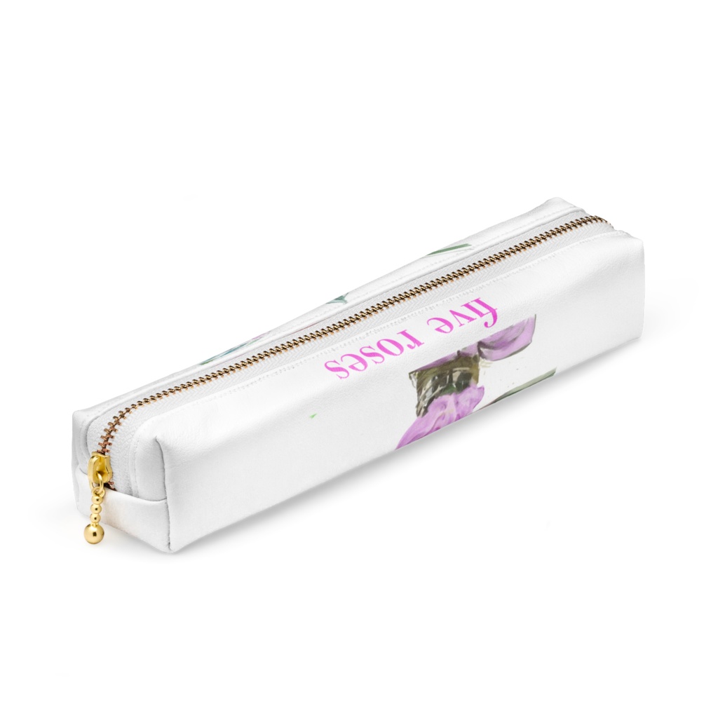 5本のバラのペンケース