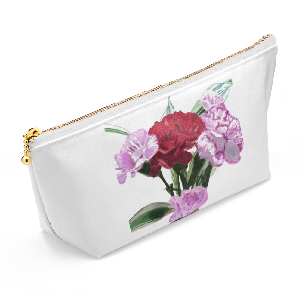 ヤブランとバラのポーチ