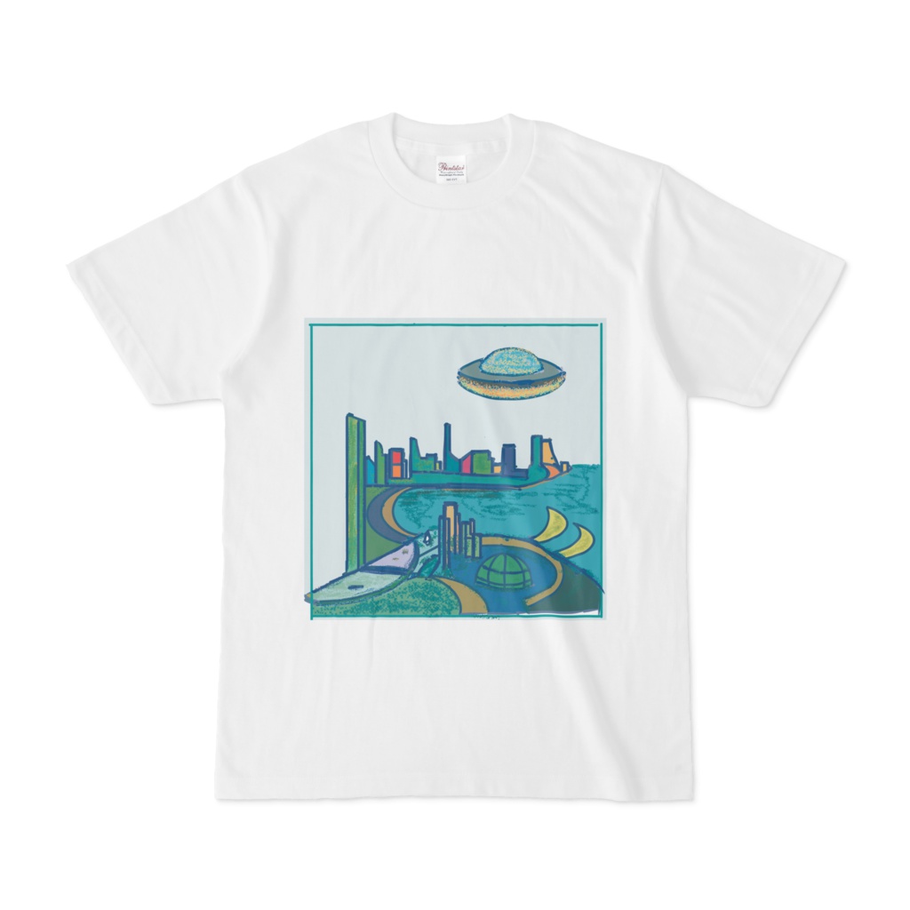 地下都市、ufoのtシャツ