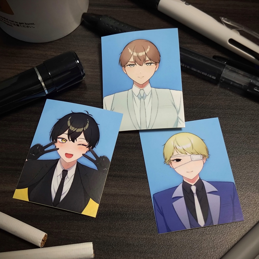 【推し成り】証明写真風ステッカー【初グッズ!】