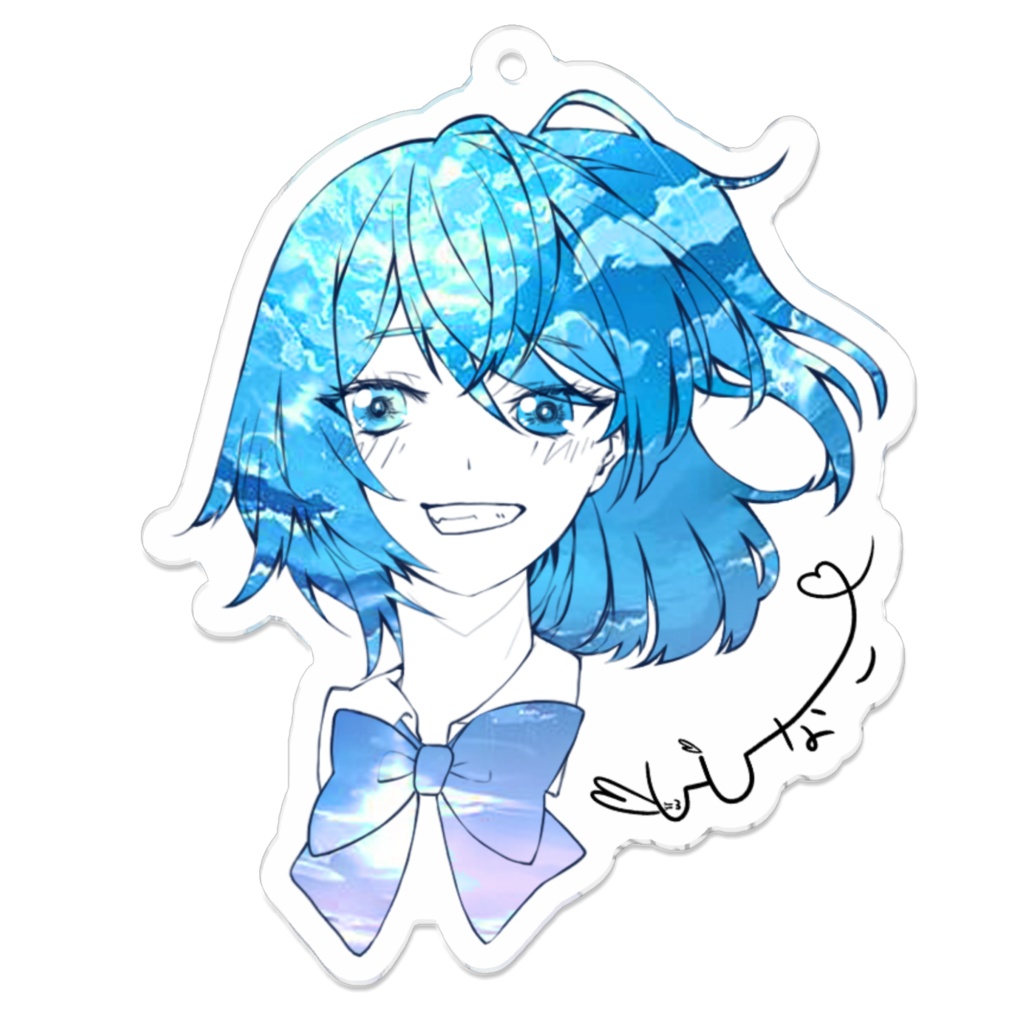 【EGOISTARS】東堂なこ:虹色アクリルキーホルダー