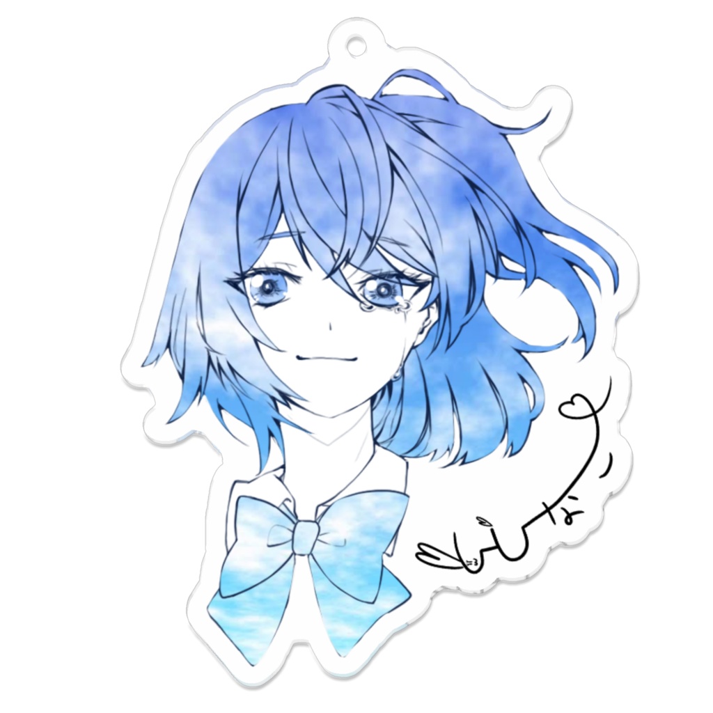 【EGOISTARS】東堂なこ:虹色アクリルキーホルダー