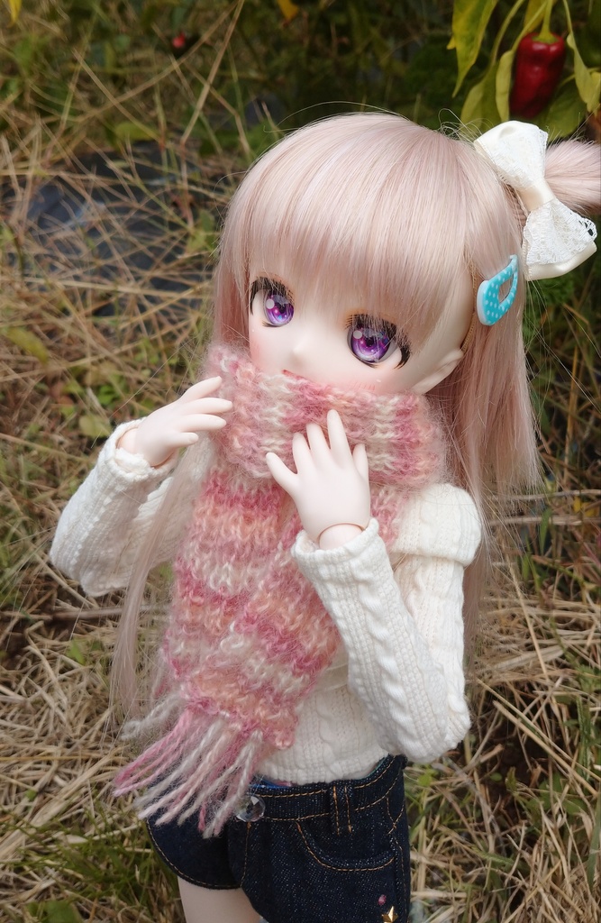 3分の1ドール用マフラー