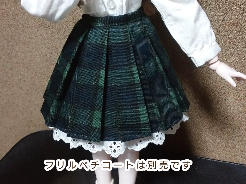 10本ボックスプリーツスカート(MDD)