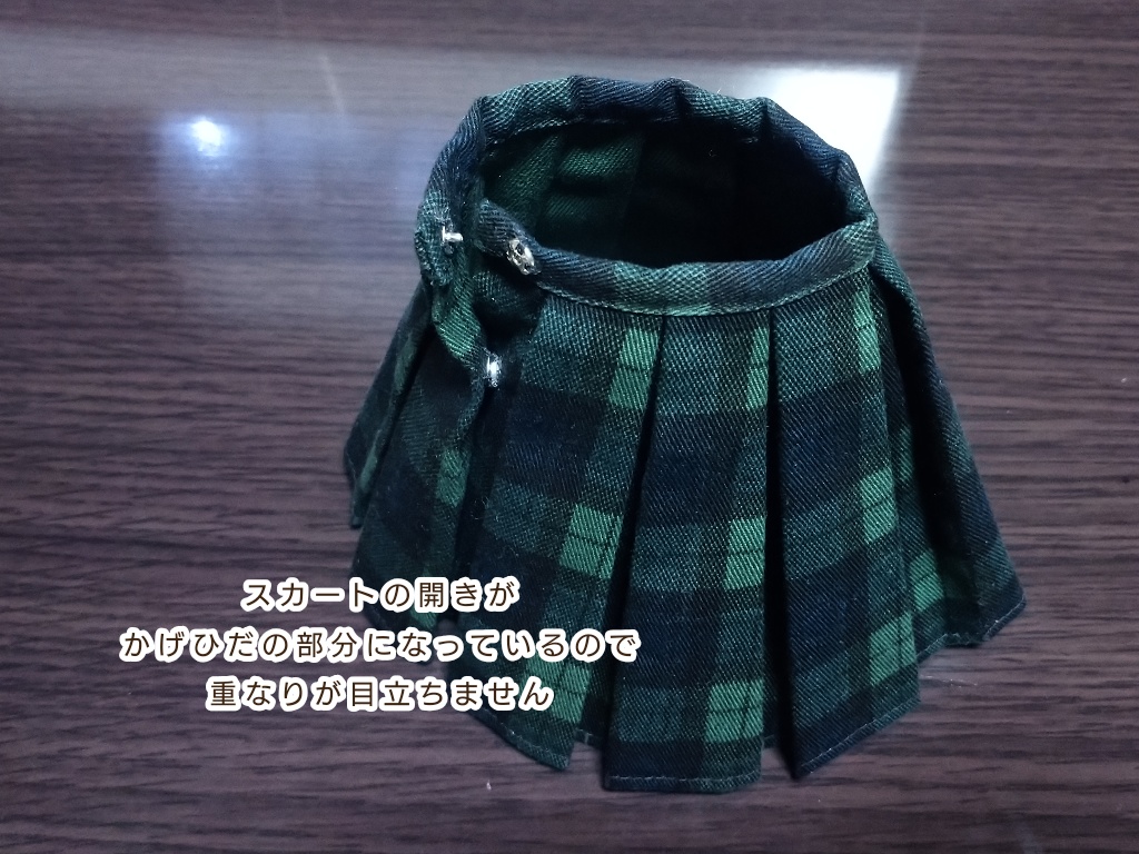 10本ボックスプリーツスカート(MDD)