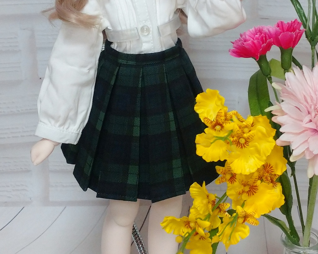 10本ボックスプリーツスカート(MDD)