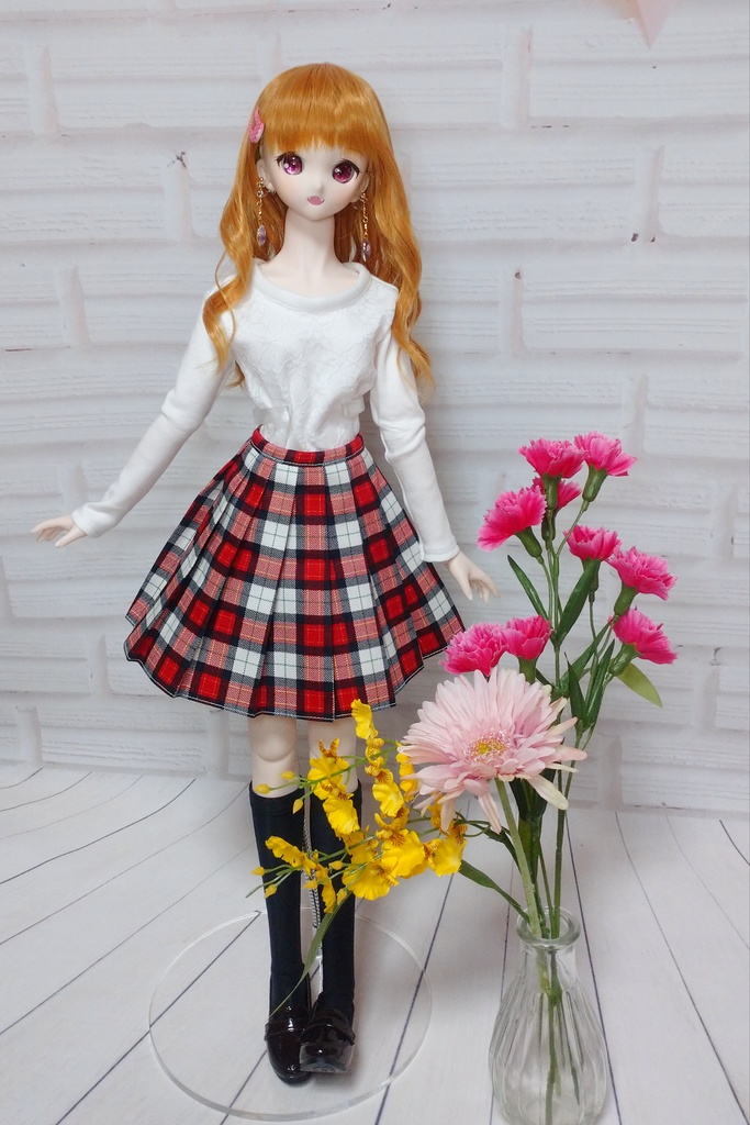 14本片側プリーツスカート(DD)