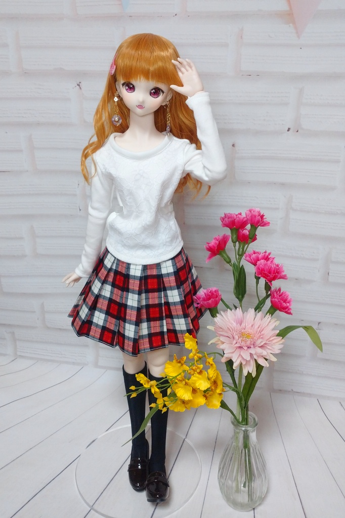 14本片側プリーツスカート(DD)