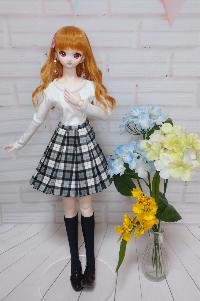 10本ボックスプリーツスカート(DD)