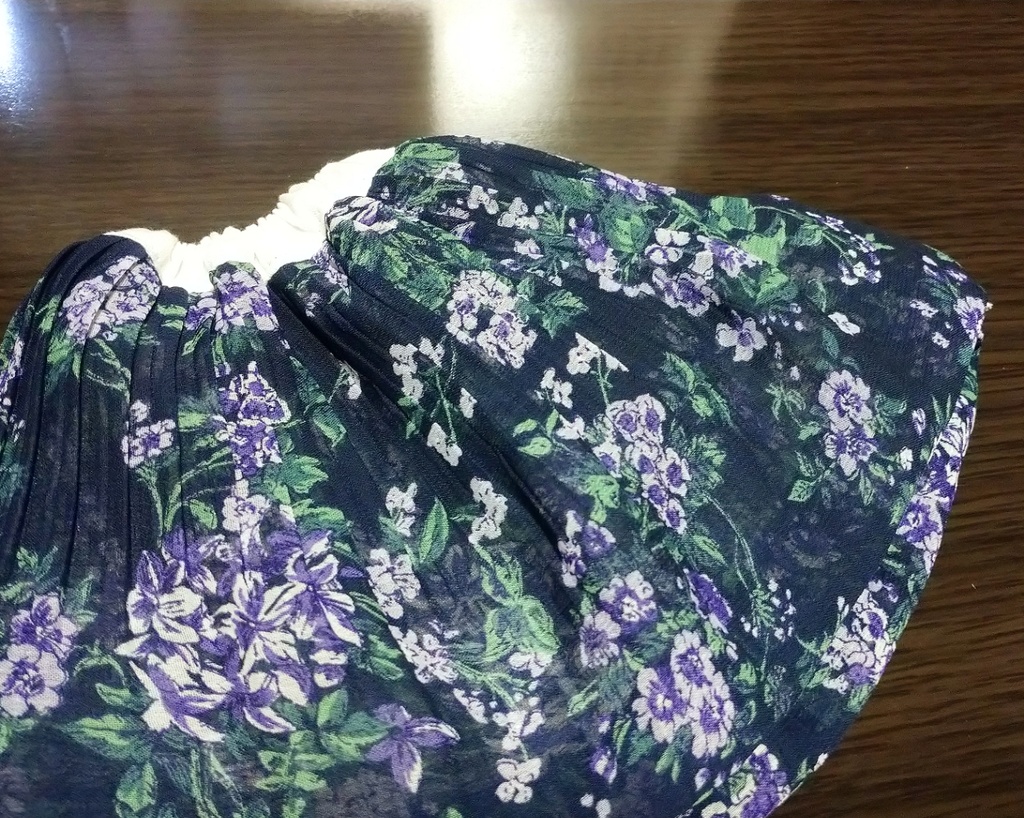 バルーンシフォンのミニスカート(DD、MDD)