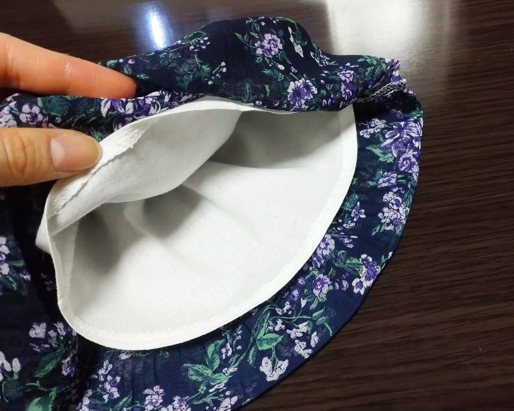 バルーンシフォンのミニスカート(DD、MDD)