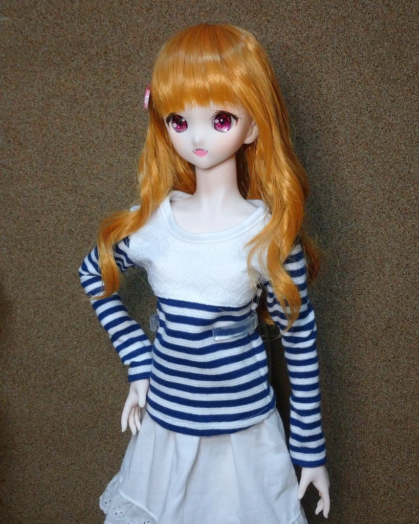 ［アウトレット］レース切り替えTシャツ(DD)