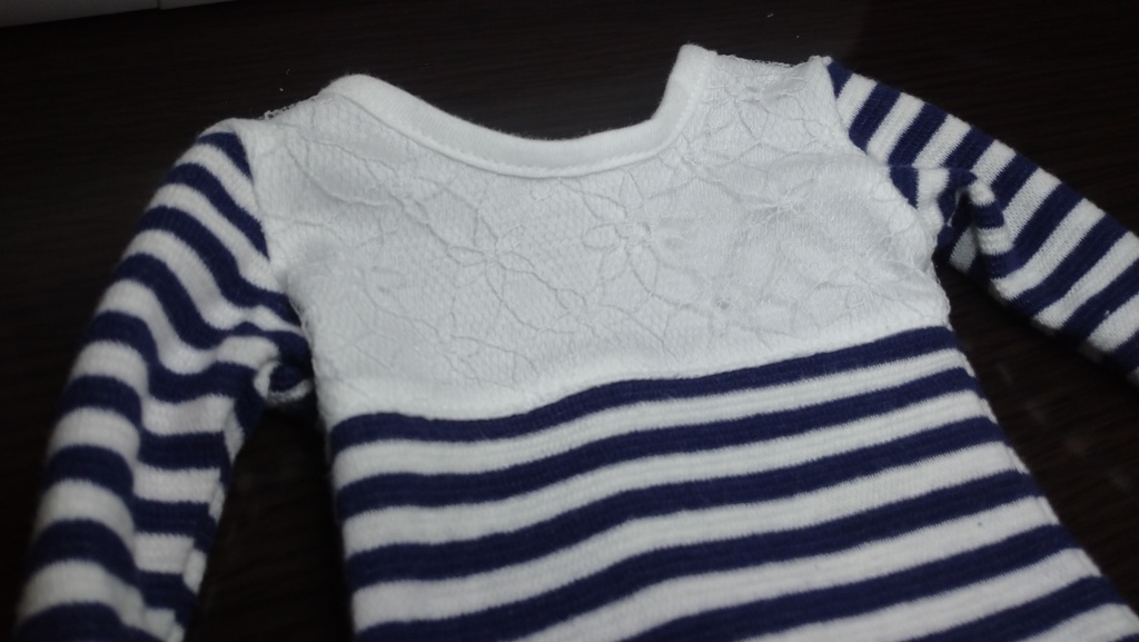 ［アウトレット］レース切り替えTシャツ(DD)