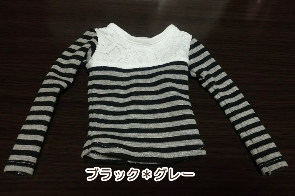 レース切り替えTシャツ(DD)