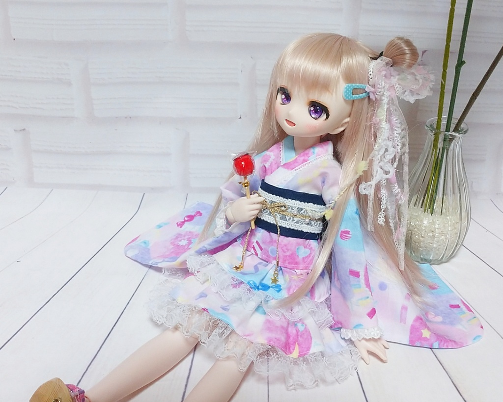 【同梱不可】夏祭り浴衣ドレスセット*きゃんでぃーぽっぷ(MDD)