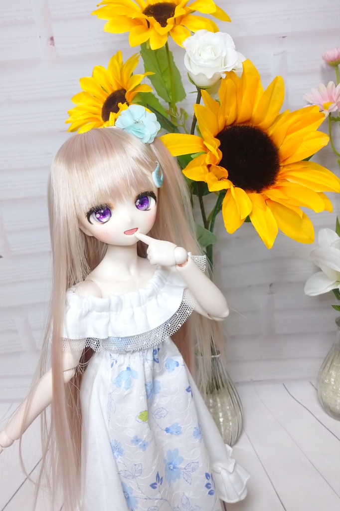 夏色オフショルワンピース(MDD)