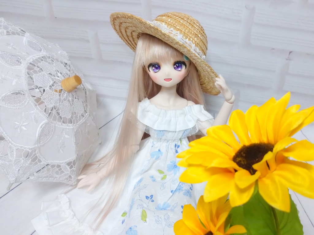 夏色オフショルワンピース(MDD)