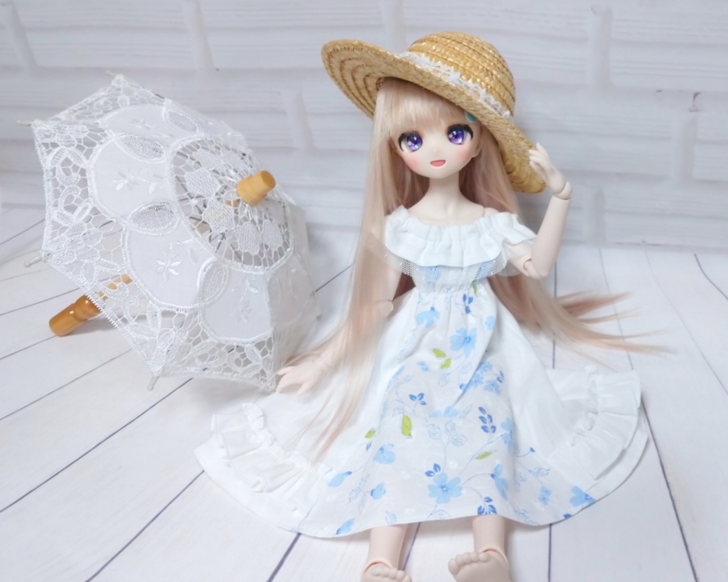 夏色オフショルワンピース(MDD)