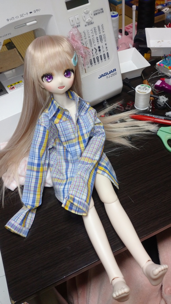 チェックシャツ(DD)