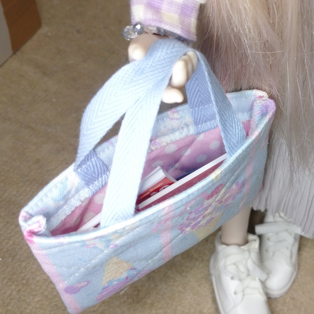 小学生のレッスンバッグ(3分の1サイズ)