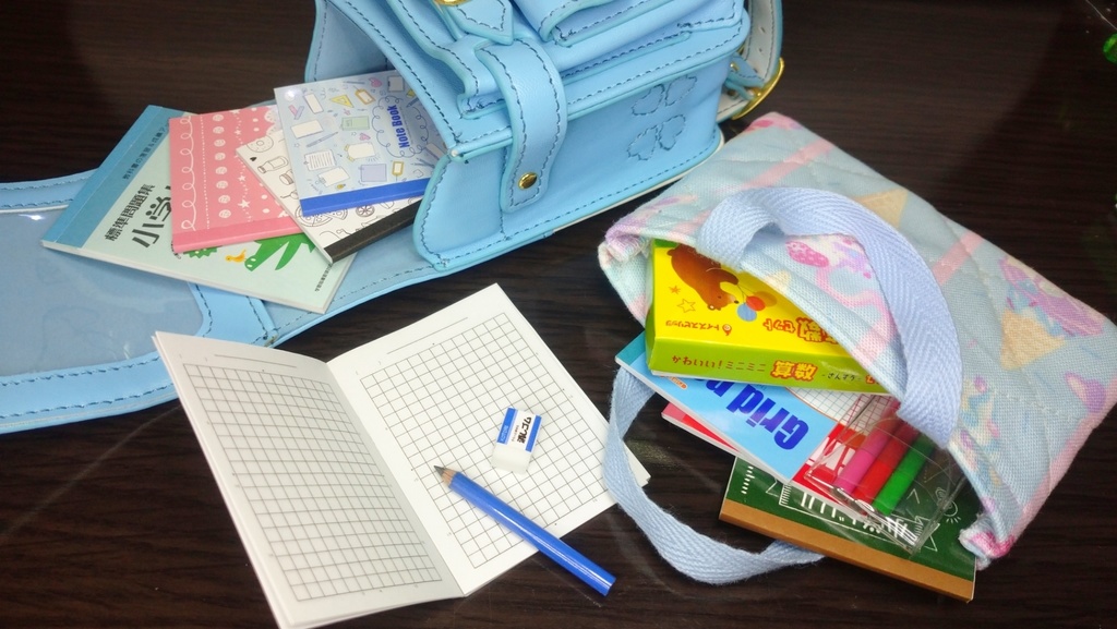 小学生のレッスンバッグ(3分の1サイズ)