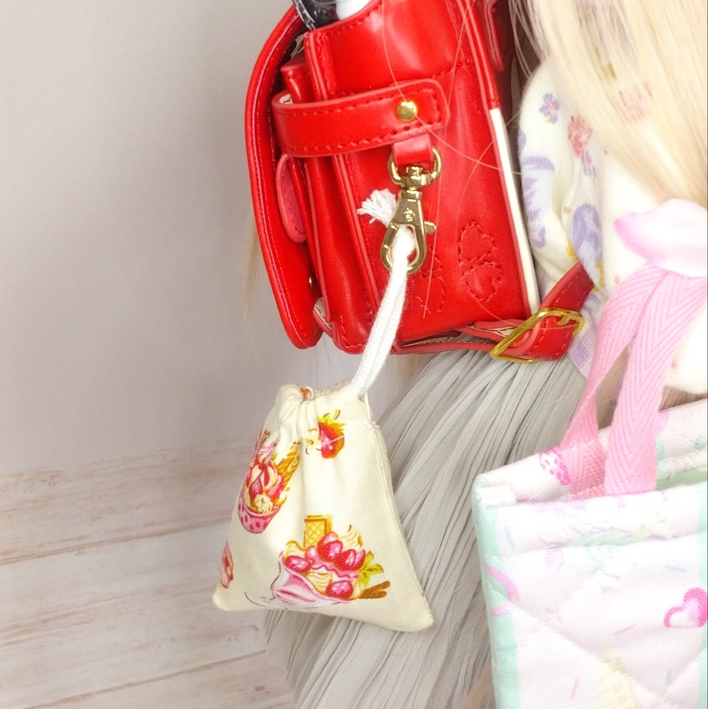 【B品】小学生の給食袋(3分の1サイズ)