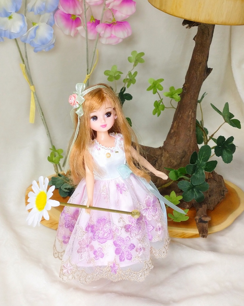 童話ドレス(1/6サイズ)【ネコポス同梱不可】